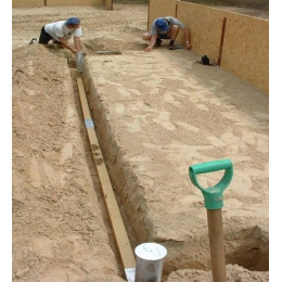 Ворота со стаканами для пляжного футбола 5,5х2,2м d-80мм