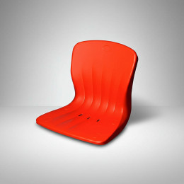 Сидение пластиковое 4 крепления (цвет на выбор)