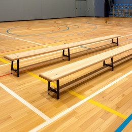 Скамья гимнастическая 1,5 м на металлических ножках