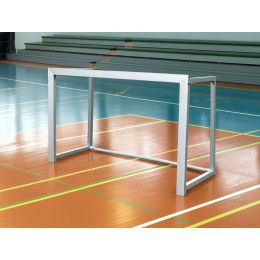 Ворота алюминиевые 1.2х0.8 м, профиль 80 мм, футбольные (цельные)