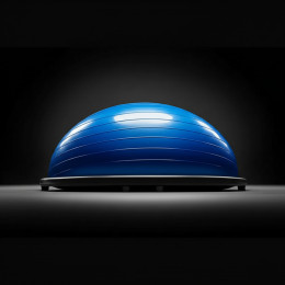 Полусфера BOSU гимнастическая, 58см., (фиолет) в комплекте с эспандером и насосом (B31658) BOSU044-17