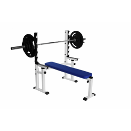 Скамья для жима лежа с подстраховкой MironFit Rk-01 (Серия РЕКОРД)