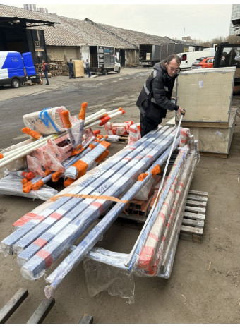 Готовая партия спортивного оборудования с производства